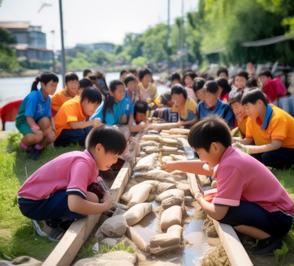 小学生参与式防洪科技活动方案，构建安全防线。