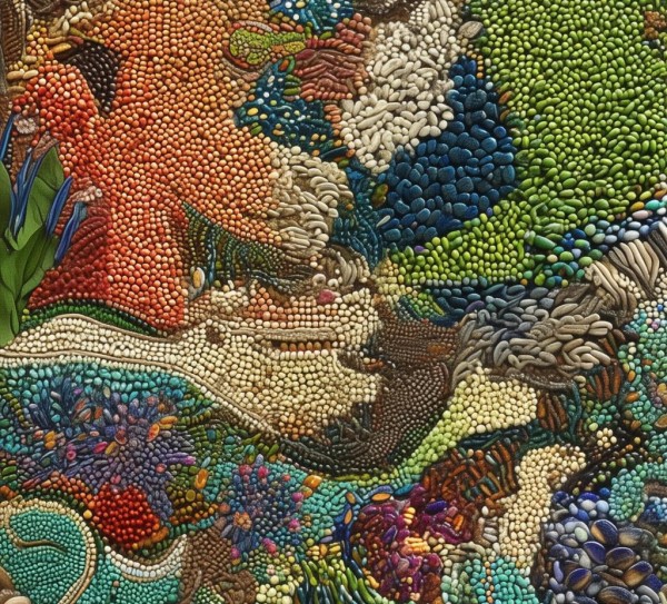 有趣种子粘贴画，一场与自然的互动之旅