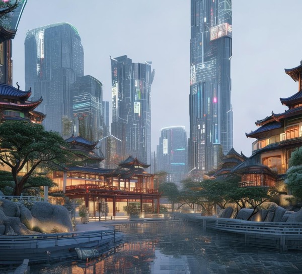 禅城区,科技服务业的创新高地,禅意与科技的完美融合。