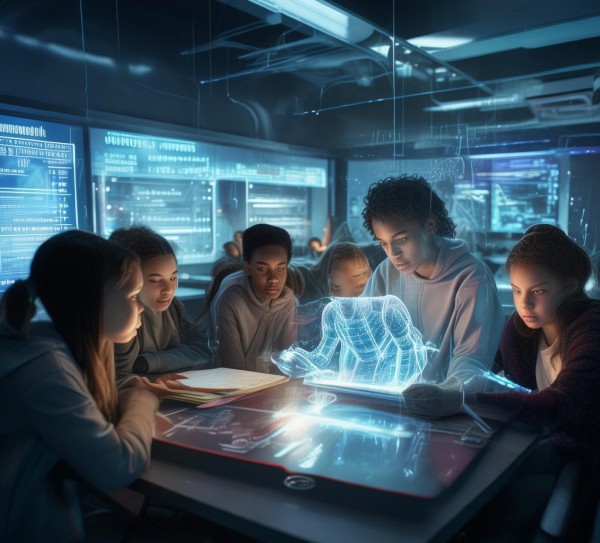 在科技赋能高中生的未来之光