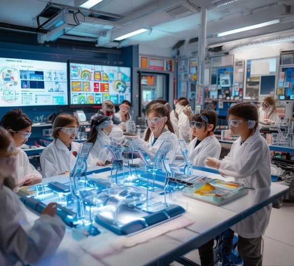 打造特色科技活动，中心小学科技创新教育
