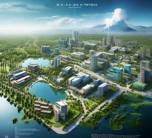 北湖科技分布图示