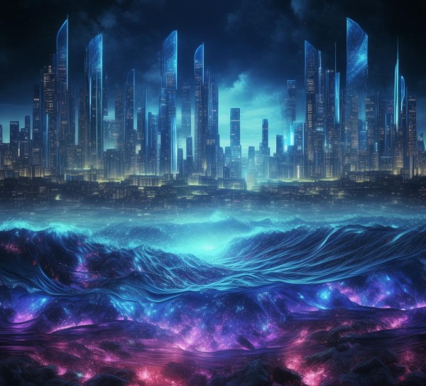 海洋之光，科技与艺术的交响曲