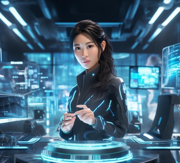 女生,科技服务业的未来之光