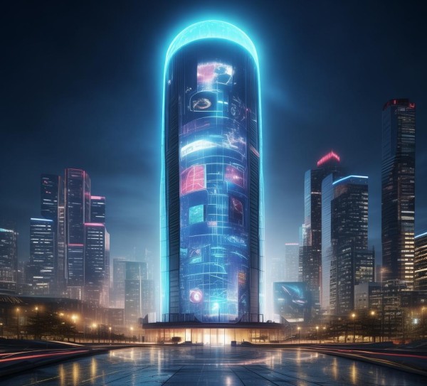 科技中心,创新的象征 科技中心,创新的象征