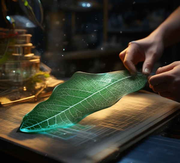 制作叶脉书签，科技与艺术的完美结合