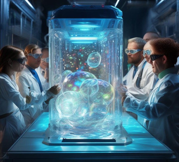 吹泡泡科技活动,探索生命的奇迹
